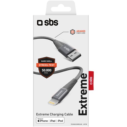Sbs USB-Kabel &amp;ndash; Lightning 1.5m ultrastar Slike