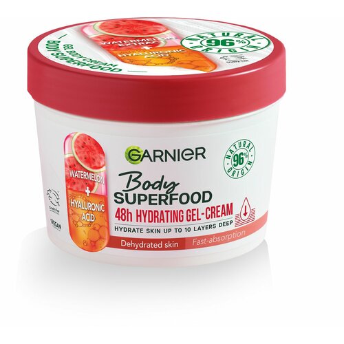 Garnier body Superfood gel-krema za telo lubenica 380ml Slike