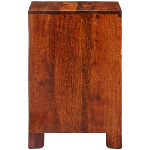 VidaXL Noćni ormarić 40x40x60 cm puno drvo bagrem Slike