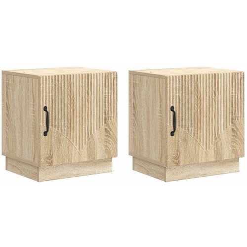  Noćni ormarić 2 pcs Hrast sonoma 43 x 34,5 x 47 cm Slike