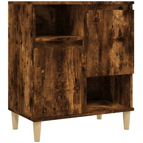 Maison Chic Komoda - Predalnik dimljeni hrast 60x35x70 cm inženirski les, (21718303) Slike
