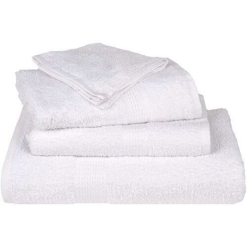 VidaXL Ručnici 10 kom bijeli 100 x 200 cm 360 gsm od 100 % pamuka Slike