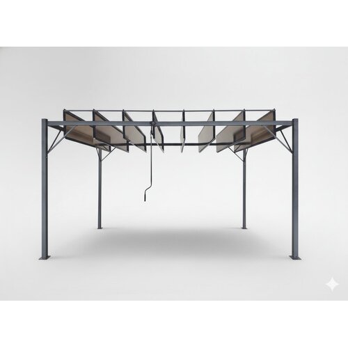  Vrtna pergola Solena 3 x 4 m (smeđa) Cijene