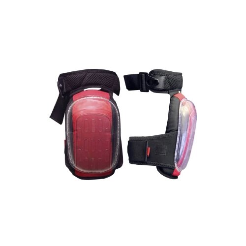 L+D Upixx Upixx 2488 &amp;scaron;titnici za koljena GELO Comfort crvene, crne boje Slike