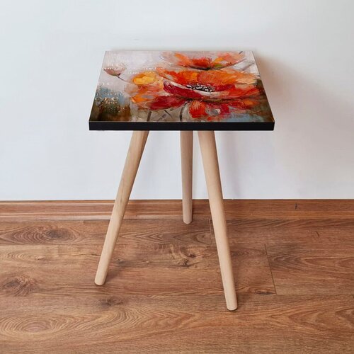 Hanah home klub sto Shp303, 35x42x35 cm, Šareni Cene