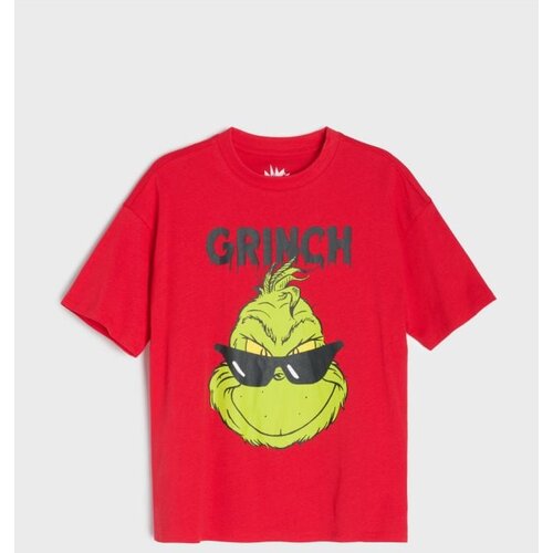 Sinsay Pamučna majica s božićnim motivom Grinch Cijene