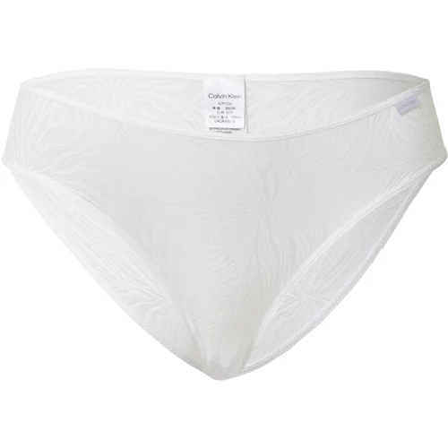 Calvin Klein Underwear Slip 'Marquisette' prljavo bijela / bijela