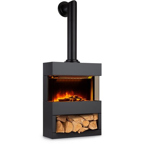 Klarstein zermatt, električni kamin, 900/1800 w, iluzija plamena, dimna peć Slike