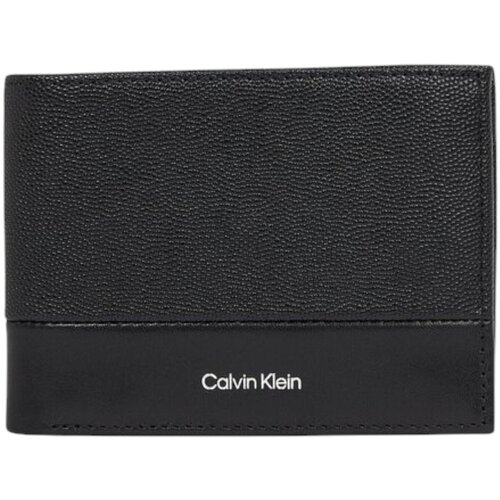 Calvin Klein Jeans Denarnice CK MUST TRIFOLD 10CC W/COIN K50K512706 Črna Slike