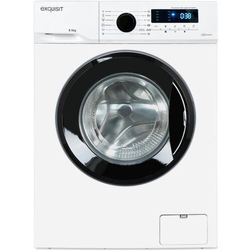 EXQUISIT Izbrana pralni stroj 8 kg, 1400 WA8014-020A, obr/min, bela. Slike