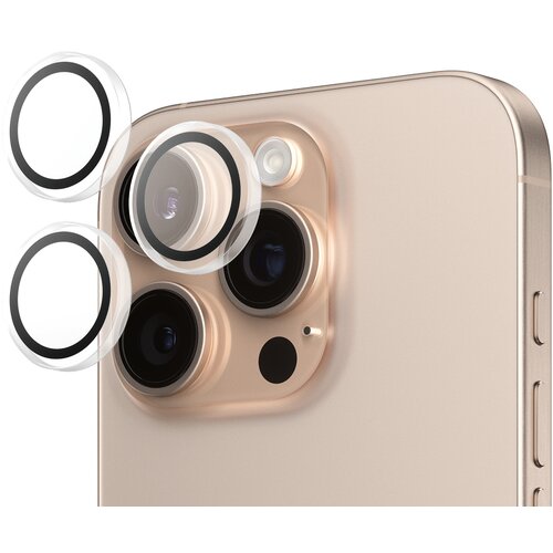 PanzerGlass iPhone 16 Pro/16 Pro Max za&amp;scaron;čitna stekla za kamero, (21414611) Slike