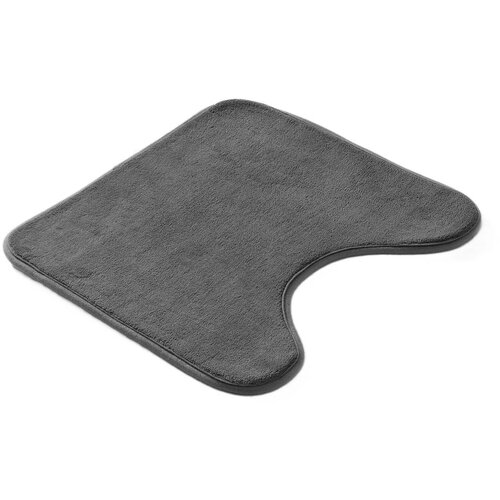 Douceur d int&amp;eacute;rieur Antracitno siva kupaonska prostirka za WC 45x45 cm Vitamine &amp;ndash; Slike