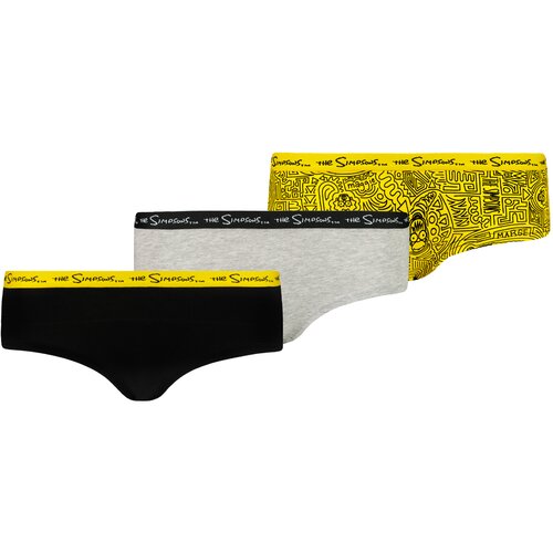 Licensed Women's panties Simpsons 3P Frogies Cene