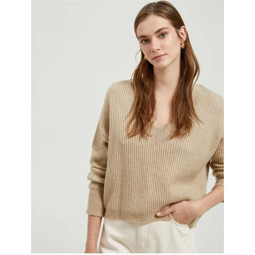 Koton Basic V-Neck Sweater Acrylic