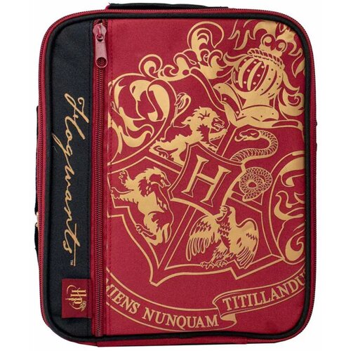 Blue Sky Harry Potter Deluxe 2 Pocket Lunch Bag Burgundy - Crest Cene