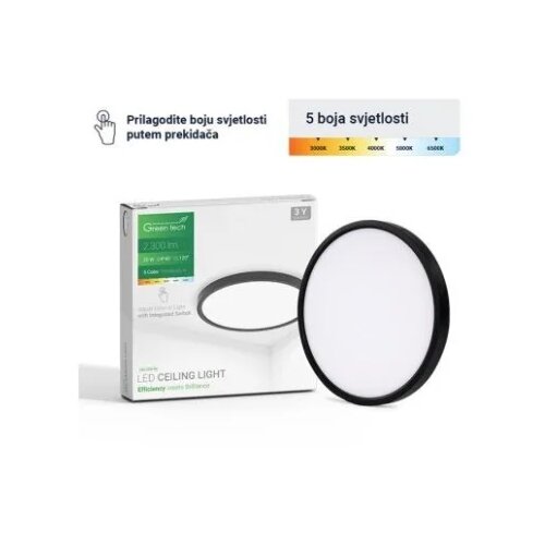  LED plafonjera Green Tech 20W CNX-20W-BK Cene