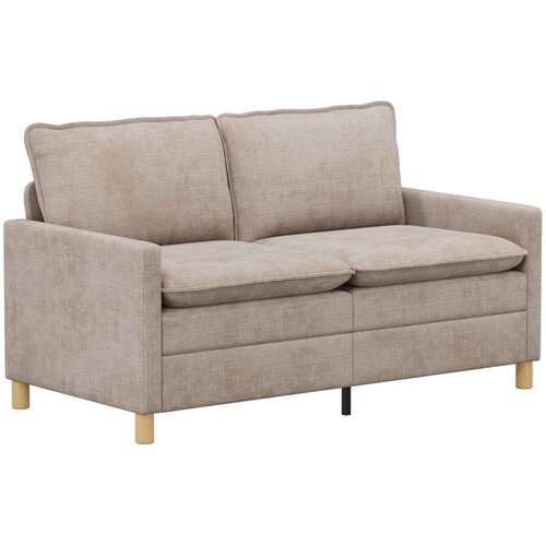 SOFA Bež 156 x 81 x 87,5 cm Poliester Slike