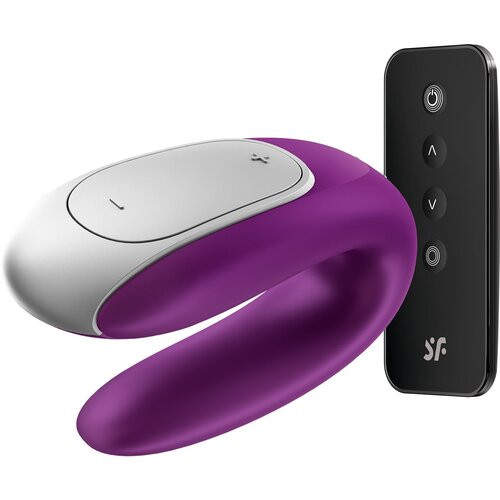 Satisfyer Vibrator za parove Double Fun, ljubičasti Cijene