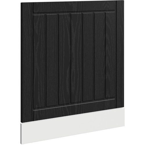 VidaXL Kuhinjski ormarić Crni hrast 60 x 1 5 x 67 cm Konstruirano drvo - Crni hrast 60 x 1 5 x 67 cm 1x panel za perilicu posuđa Slike