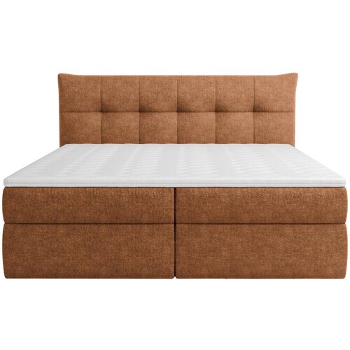 Boxxx POSTELJA Z VZMETNICO 160 cm x 200 cm , tekstil opečnato rjava Slike