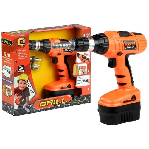 Lean Toys Baterijski vrtalnik 2 hitrosti 2 smeri, (20371197) Slike