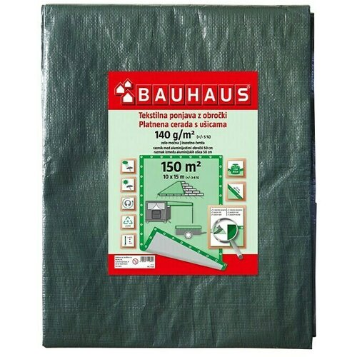 x Pokrivna ponjava 140 g/m2 (10 x 15 m, olivno zelena) Cene