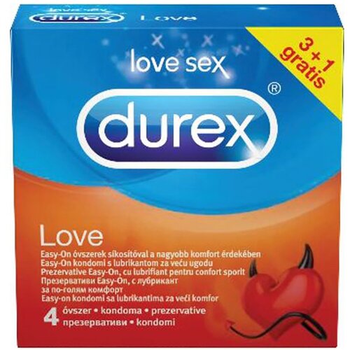 Durex Kondomi Love 3+1/1 Slike