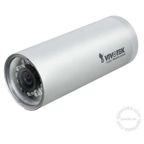 Vivotek IP8331 H 264 Day & Night IR LED Bullet kamera IP66 Weather-proof PoE Cene