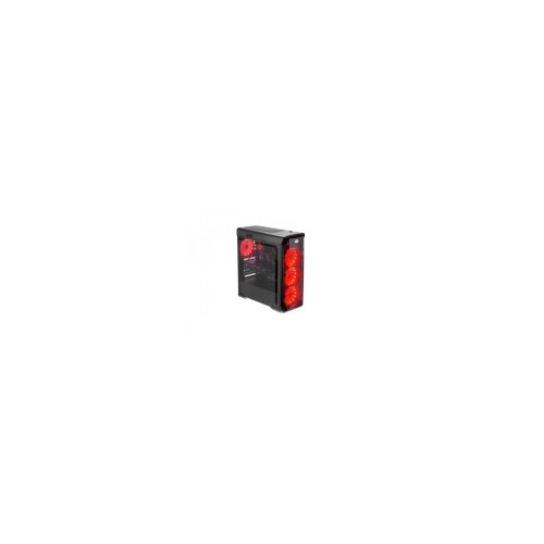 LC Power kućište i napajanje 600W TOWER Gaming 988B + LC600H-12 Red Typhoon Black Slike