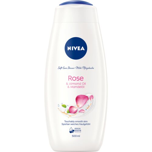 Nivea Rose & Almond Oil kremni gel za prhanje 500 ml za ženske Cene