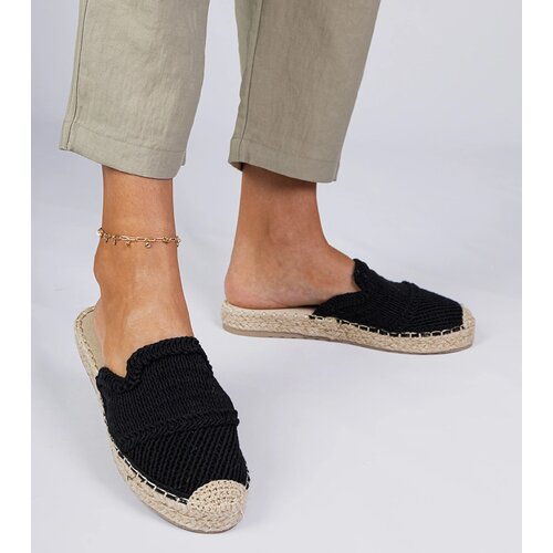 Gemre Black Women's Espadrille Slides Pretino Cijene