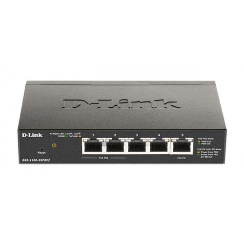 D-link DGS-1100-05PDV2 Gigabit Smart Managed Switch Slike