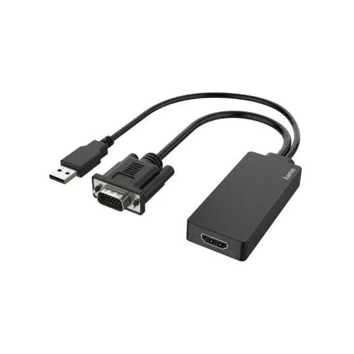 Hama 0,15 m-Hama Video adapter HDMI na VGA + USB Slike