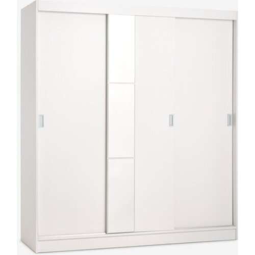  Ormar 179x201 sa ogledalom bela Slike