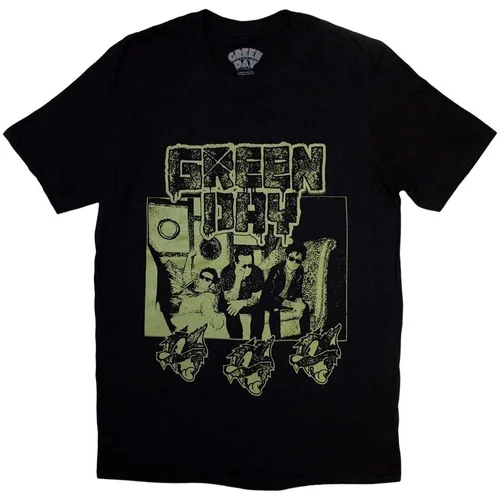 Green Day Košulja Rev Radio Unisex Black L