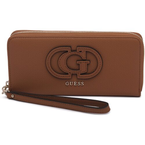 Guess Denarnice COG CALEBRA ZIP LARGE Kostanjeva Slike