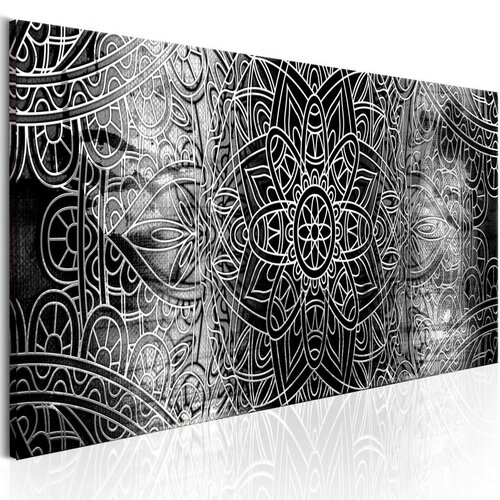  Slika - Mandala: Grey Depths 120x40 Slike