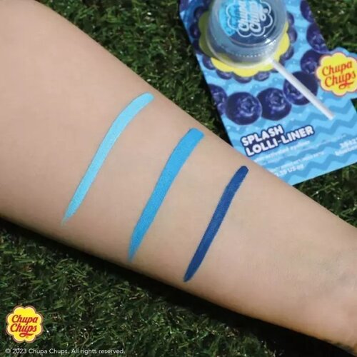 Rude Cosmetics ajlajner u boji chupa chups splash lolli-liner blueberry 10g Slike