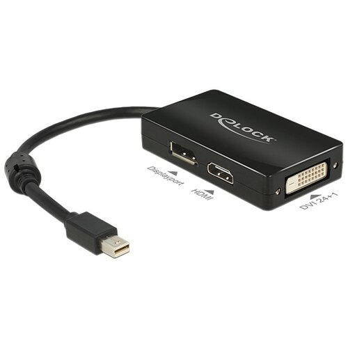 Delock DisplayPort / HDMI / DVI Adapter [1x Muški konektor Mini DisplayPort - 1x Ženski konektor DisplayPort, Ženski konektor HD Cijene