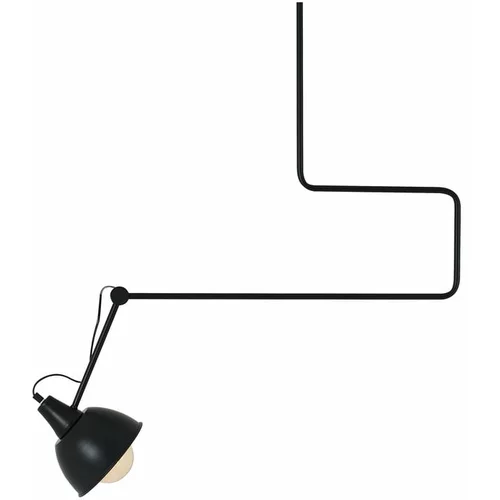 Custom Form Črna viseča svetilka s kovinskim senčnikom 80x80 cm Coben - CustomForm