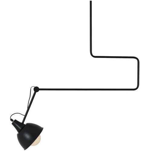 Custom Form Crna visilica s metalnim sjenilom 80x80 cm Coben - Slike