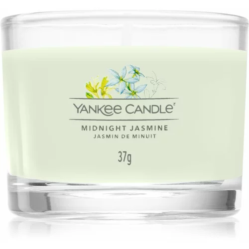 Yankee Candle Midnight Jasmine mala mirisna svijeća bez staklene posude I. Signature 37 g
