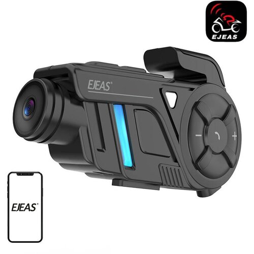 Ejeas K1 interkom s kamerom za motocikle Slike