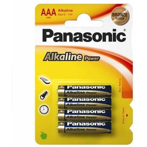 Panasonic LR03 AAA bronze B4 alkalna baterija Slike