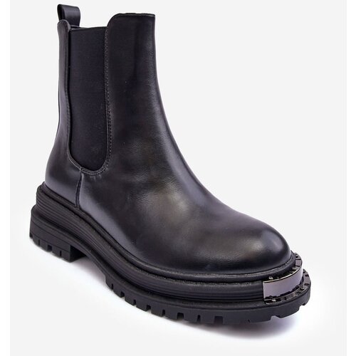Kesi Chelsea Flat-heeled and platform boots, black, Linestta Cijene