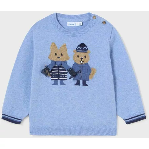 Mayoral Otroški pulover s primesjo volne