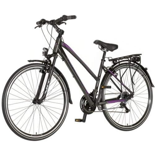 Visitor Bicikla tour Terra Lady 28/amortizer 19 V-BRAKE/18 brzina/sivo-ljubičasti Cene