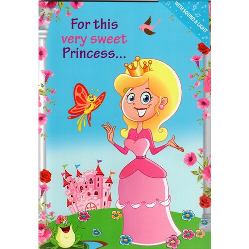 Cartuna Greetings zvučna čestitka - for this very sweet princess Cene
