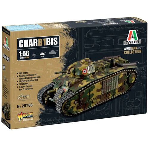 Italeri 1/56 Char B1 Bis tenk maketa Cijene