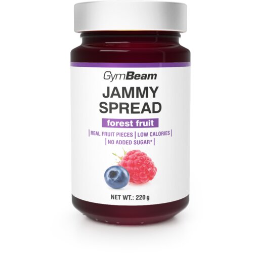 GymBeam Jammy Spread 220 g &amp;scaron;umsko voće Slike